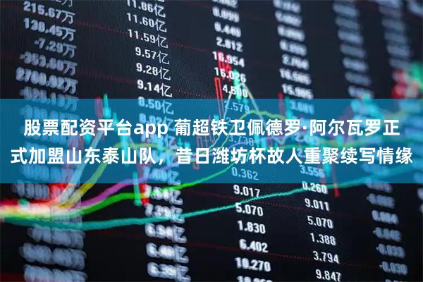 股票配资平台app 葡超铁卫佩德罗·阿尔瓦罗正式加盟山东泰山队，昔日潍坊杯故人重聚续写情缘